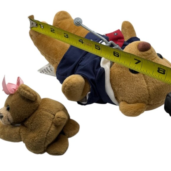 American Medical Association Teddy Bear Set With Doctor Outfit & Baby Bear Plush - Picture 3 of 8